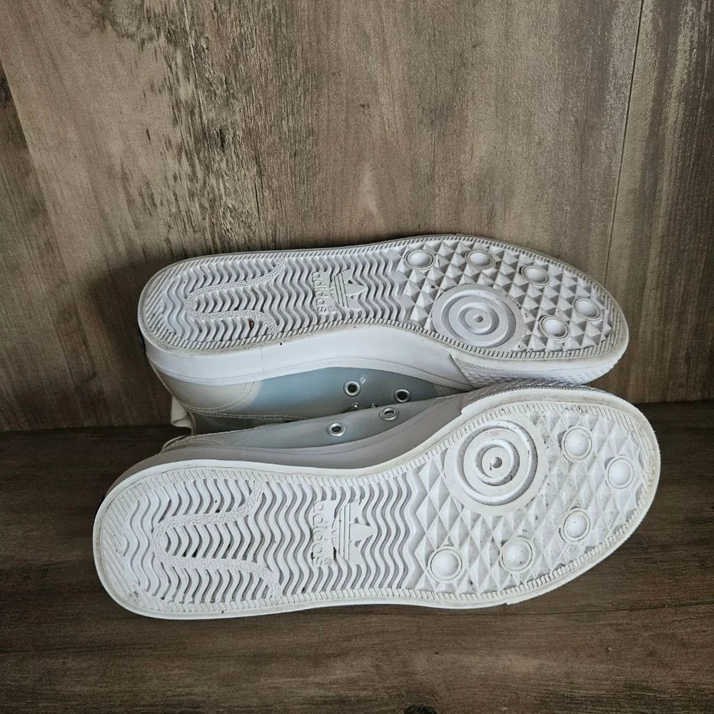 Adidas Nizza High Clear Jelly Sneaker White Womens 7